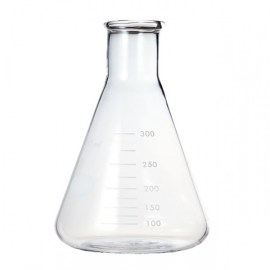 ERLENMEYER DE VIDRO BOCA LARGA - 1.000 ML